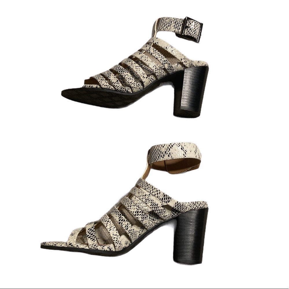 Vionic Sami Caged Block Sandals Heels Size 7.5 - image 4